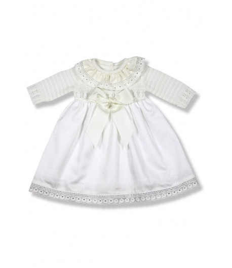 Faldon cuerpo punto beige Foque