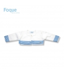 Chaqueta rayas azul Foque