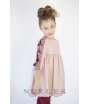 Vestido Mia granate Nueces