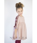 Vestido Mia granate Nueces