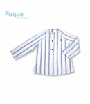 Camisa niño rayas azul Foque