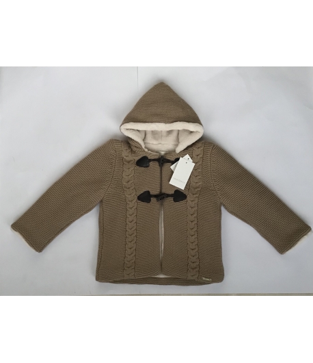 Chaqueton punto camel Cesar Blanco