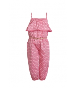 Mono coral palmeras largo Eve Children