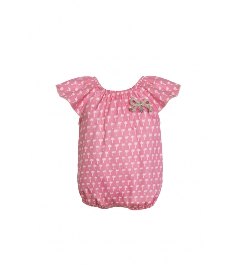 Pelele coral Palmeras Eve Children