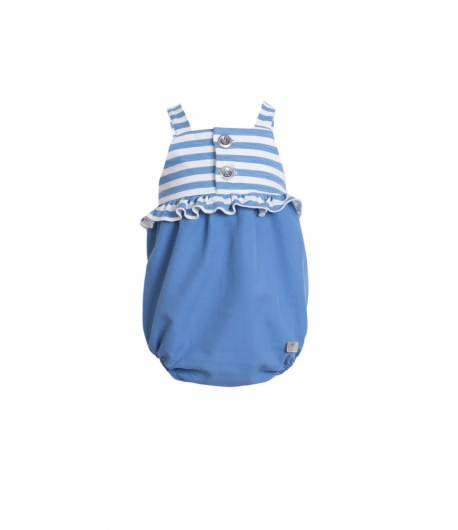 Pelele rayas azul Fisher Eve Children